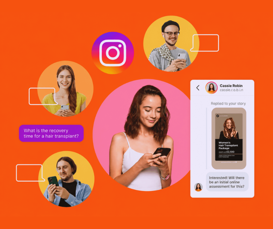 Chatwik Instagram DM Interface